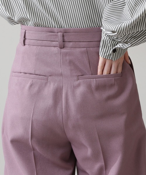 N.(N. Natural Beauty Basic)(エヌエヌナチュラルビューティーベーシック)の「【S Size Line】◆ドライタッチストレートパンツ(その他パンツ・レディース・モカ/ブルー/ピンク/オフホワイト・SMALL/MEDIUM)」の10枚目の写真