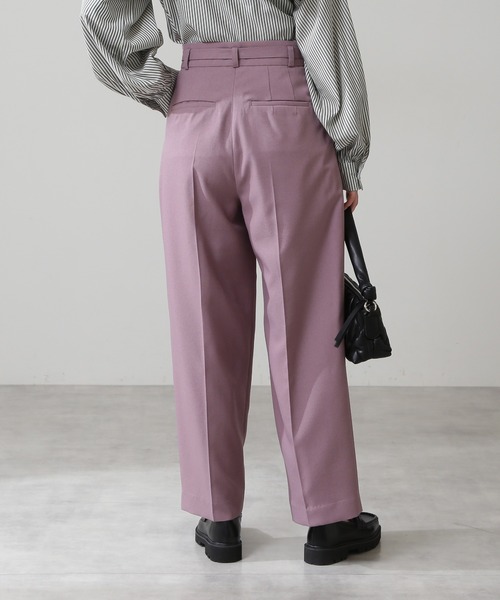 N.(N. Natural Beauty Basic)(エヌエヌナチュラルビューティーベーシック)の「【S Size Line】◆ドライタッチストレートパンツ(その他パンツ・レディース・モカ/ブルー/ピンク/オフホワイト・SMALL/MEDIUM)」の20枚目の写真