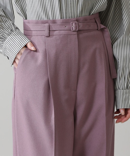 N.(N. Natural Beauty Basic)(エヌエヌナチュラルビューティーベーシック)の「【S Size Line】◆ドライタッチストレートパンツ(その他パンツ・レディース・モカ/ブルー/ピンク/オフホワイト・SMALL/MEDIUM)」の6枚目の写真