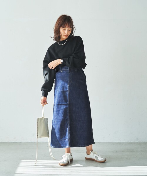 coen(コーエン)の「【ウィメンズ】ALLROUNDオールドトレーナー(スニーカー・レディース・ホワイト/ブラック・SMALL/LARGE/MEDIUM/X-LARGE)」の11枚目の写真