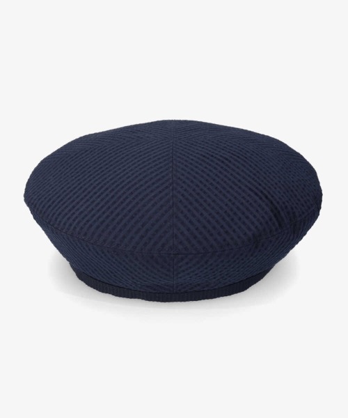 OVERRIDE（オーバーライド）の「OVERRIDE CMX SUCKER BERET / オーバーライド（ハンチング/ベレー帽・レディース・ネイビー/ブルー・58cm）」の9枚目の写真