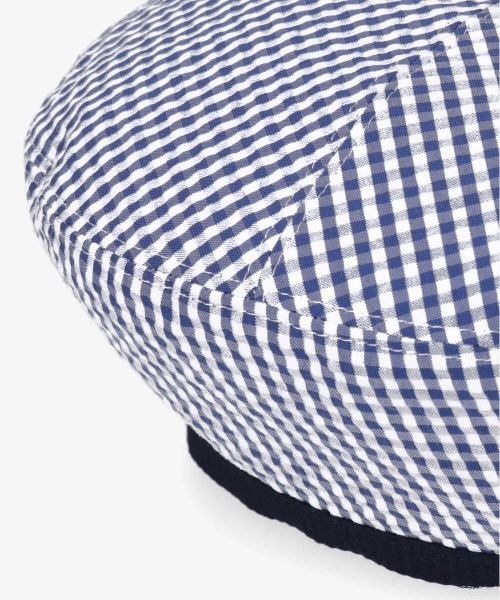 OVERRIDE（オーバーライド）の「OVERRIDE CMX SUCKER BERET / オーバーライド（ハンチング/ベレー帽・レディース・ネイビー/ブルー・58cm）」の13枚目の写真