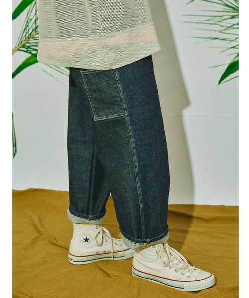 AlexanderLeeChang(アレキサンダーリーチャン)の「AlexanderLeeChang アレキサンダーリーチャン / CARPENTER DNMカーペンターデニム/ AC042202(デニムパンツ・レディース・インディゴブルー・0/4/3/2/1)」の10枚目の写真