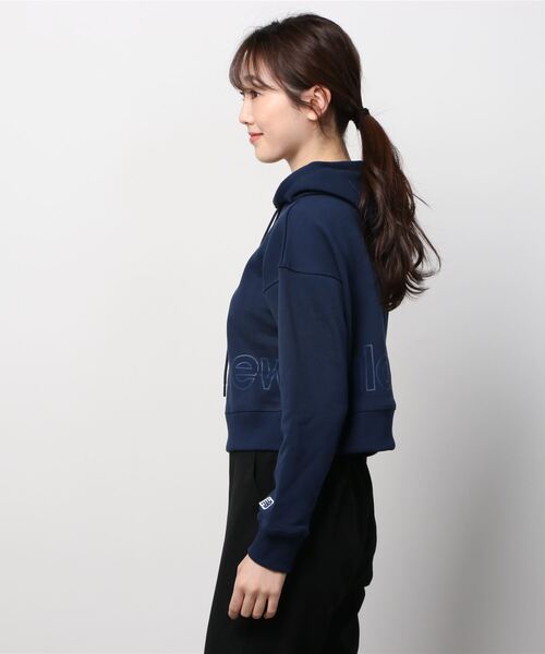 NEW BALANCE（ニューバランス）の「NB Athletics Renew スウェットフーディー（パーカー・レディース・ネイビー/オフホワイト・SMALL/MEDIUM/LARGE/X-LARGE）」の7枚目の写真