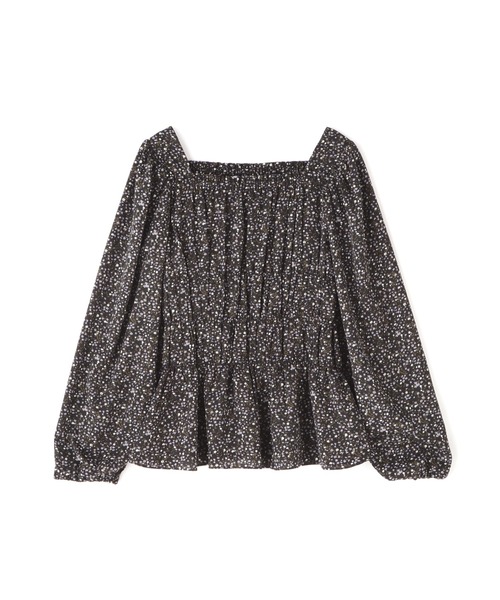 N.（N. Natural Beauty Basic）（エヌエヌナチュラルビューティーベーシック）の「◆シャーリングスクエアブラウス（シャツ/ブラウス・レディース・ホワイト系その他/ブラック系その他/ブルー系その他・MEDIUM）」の20枚目の写真