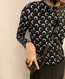 MANGROVE（マングローブ）の「ムーンプリントトップス（Tシャツ/カットソー）」