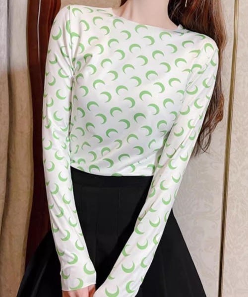 ムーンプリントトップス（Tシャツ/カットソー）｜MANGROVE