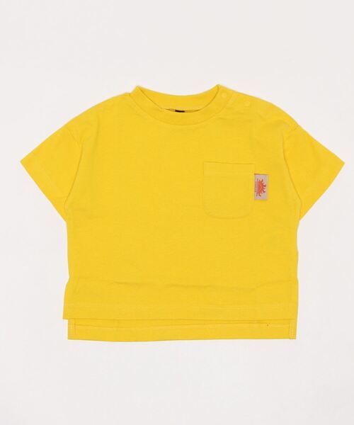 Life Support Products（ライフサポートプロダクツ）の「防汚加工ワイドポケットＴシャツ（80～150cm）（Tシャツ/カットソー・キッズ・ホワイト/ライトブルー/パープル/レッド/ピンク/グリーン/チャコール/イエロー・90/100/110/120/80/130/95/140/150）」の18枚目の写真