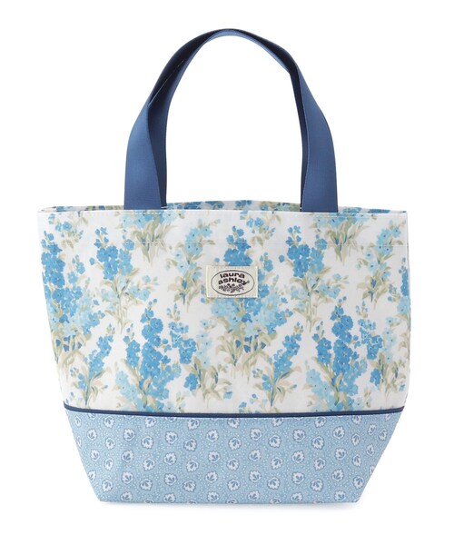 LAURA ASHLEY(ローラアシュレイ)の「ストックス柄ランチバッグ(トートバッグ・レディース・イエロー系/ピンク系5/ブルー系・00)」の5枚目の写真