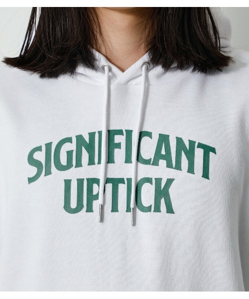 AZUL by moussy(アズールバイマウジー)の「SIGNIFICANT UPTICK HOODIE/シグニフィカントアップティックフーディ(パーカー・メンズ・ブラック/ベージュ/ホワイト・LARGE/MEDIUM)」の21枚目の写真