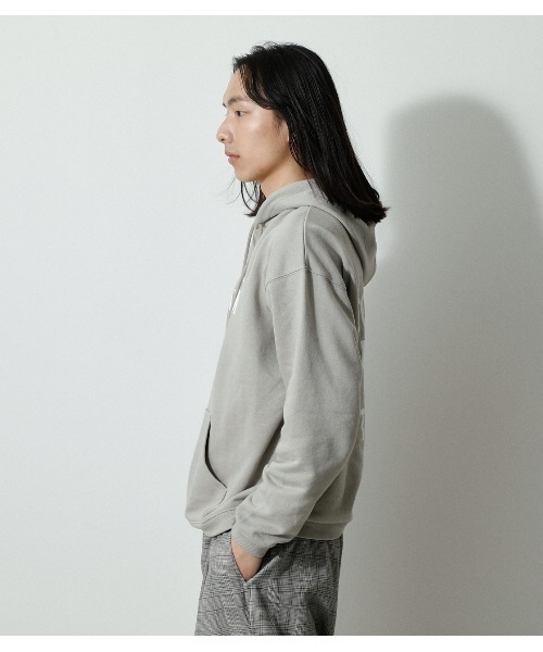 AZUL by moussy(アズールバイマウジー)の「SIGNIFICANT UPTICK HOODIE/シグニフィカントアップティックフーディ(パーカー・メンズ・ブラック/ベージュ/ホワイト・LARGE/MEDIUM)」の9枚目の写真