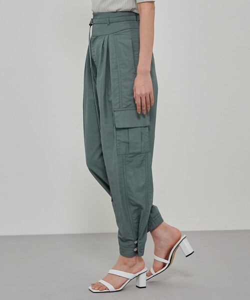 CITY TOKYO（シティトウキョウ）の「パラシュートパンツ（その他パンツ・レディース・グレー/ブラック/グリーン/イエロー・1/2）」の4枚目の写真