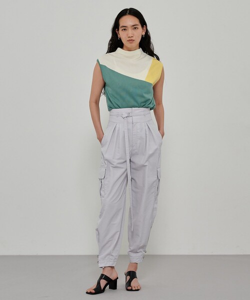 CITY TOKYO（シティトウキョウ）の「パラシュートパンツ（その他パンツ・レディース・グレー/ブラック/グリーン/イエロー・1/2）」の5枚目の写真