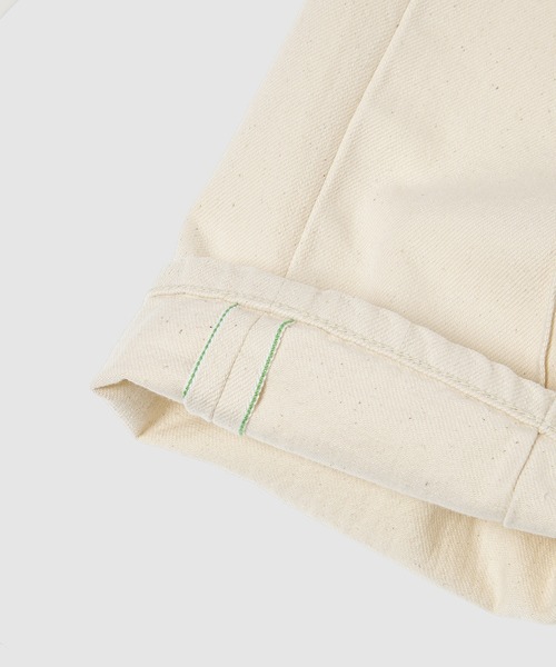 NOMA t.d.(ノーマティーディー)の「Denim Wide Jeans -Women's(デニムパンツ・レディース・インディゴブルー/ナチュラル・1/2)」の6枚目の写真