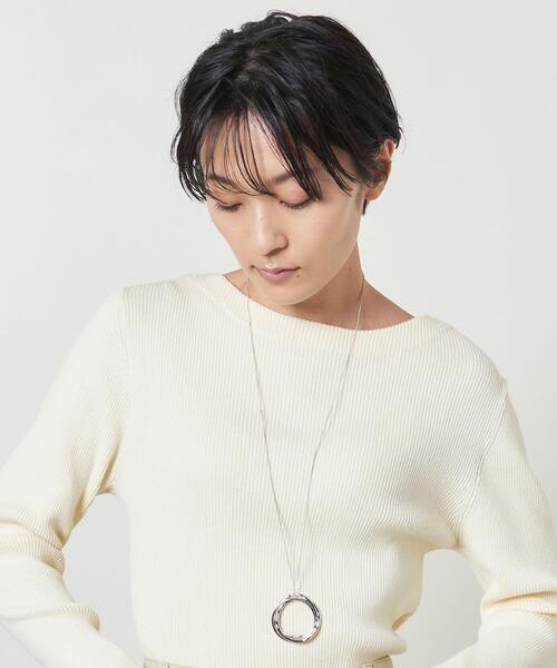MARW UNITED ARROWS（マルゥ ユナイテッドアローズ）の「＜MARW UNITED ARROWS（マルゥ ユナイテッドアローズ）＞ M/RING NL（ネックレス・レディース・シルバー/ゴールド・FREE）」の5枚目の写真