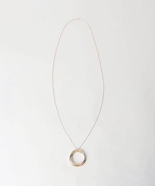 MARW UNITED ARROWS（マルゥ ユナイテッドアローズ）の「＜MARW UNITED ARROWS（マルゥ ユナイテッドアローズ）＞ M/RING NL（ネックレス・レディース・シルバー/ゴールド・FREE）」の7枚目の写真