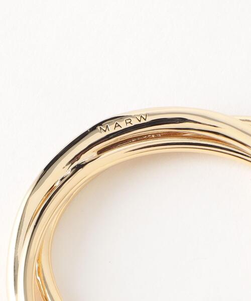 MARW UNITED ARROWS（マルゥ ユナイテッドアローズ）の「＜MARW UNITED ARROWS（マルゥ ユナイテッドアローズ）＞ M/RING NL（ネックレス・レディース・シルバー/ゴールド・FREE）」の9枚目の写真