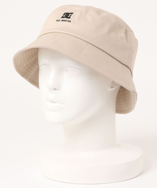 DC SHOES（ディーシーシューズ）の「22 ADJUSTABLE BUCKET/DCバケハ（バケットハット）（ハット・メンズ・ブラック/ベージュ・FREE）」の5枚目の写真