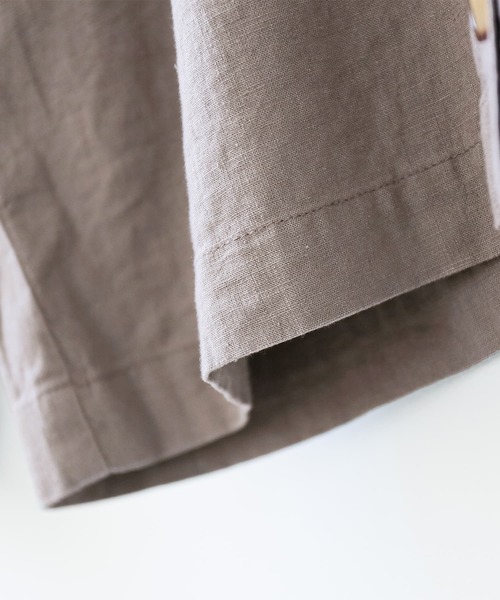 n'OrLABEL(ノアールレーベル)の「【廃盤】『風合いリネン混サイドボタンワイドパンツ』(その他パンツ・レディース・ブラック/モカ・1/2)」の15枚目の写真