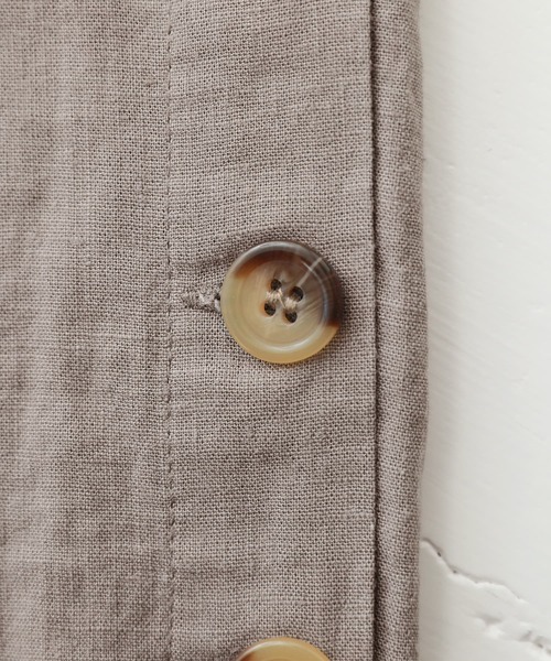 n'OrLABEL(ノアールレーベル)の「【廃盤】『風合いリネン混サイドボタンワイドパンツ』(その他パンツ・レディース・ブラック/モカ・1/2)」の20枚目の写真