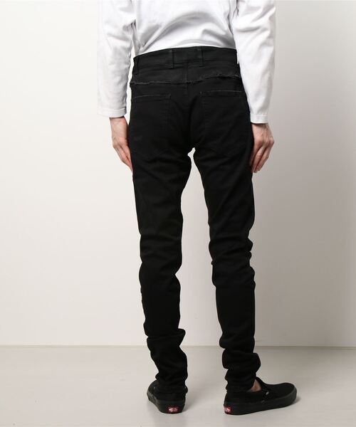 REPRESENT（リプレゼント）の「REPRESENT/リプレゼント/REPAIRER DENIM（デニムパンツ・メンズ・ブラック・34）」の2枚目の写真