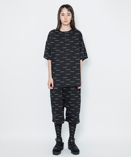 i(アイ)の「IKUMI PRINT PANTS(その他パンツ・レディース・ホワイト/ブラック・FREE)」の3枚目の写真