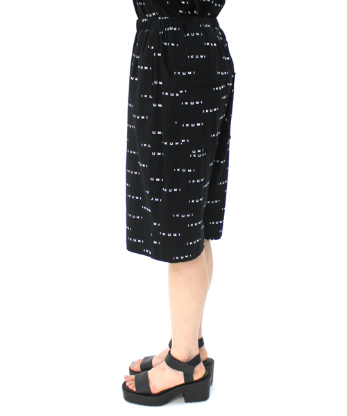 i(アイ)の「IKUMI PRINT PANTS(その他パンツ・レディース・ホワイト/ブラック・FREE)」の5枚目の写真