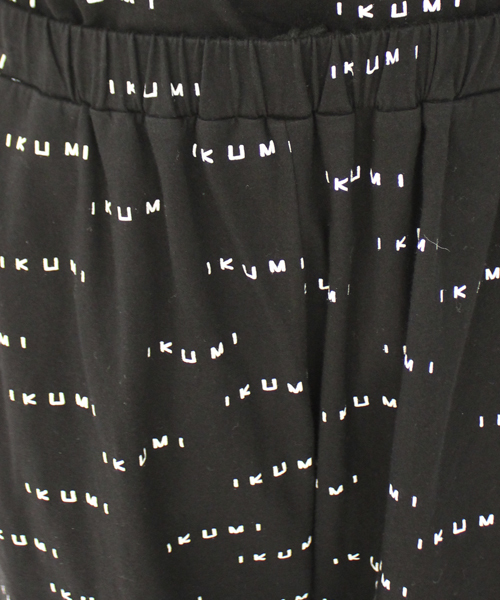 i(アイ)の「IKUMI PRINT PANTS(その他パンツ・レディース・ホワイト/ブラック・FREE)」の7枚目の写真