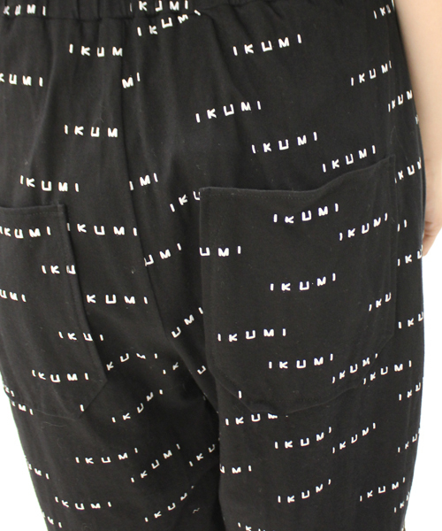 i(アイ)の「IKUMI PRINT PANTS(その他パンツ・レディース・ホワイト/ブラック・FREE)」の9枚目の写真