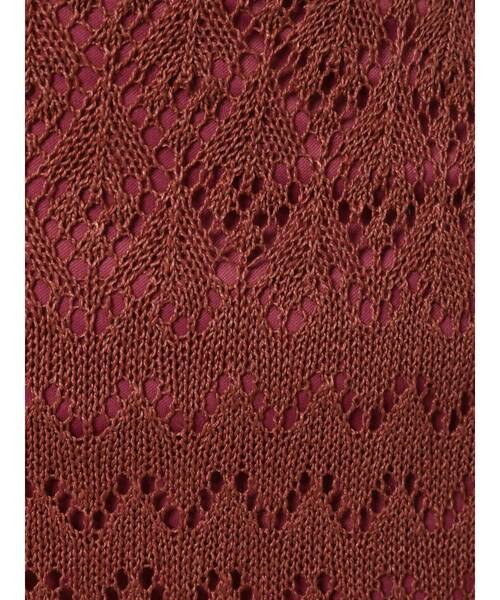 Ungrid（アングリッド）の「透かし編みニットフレアスカート（スカート・レディース・チャコールグレー/ベージュ/ダークオレンジ・FREE）」の16枚目の写真