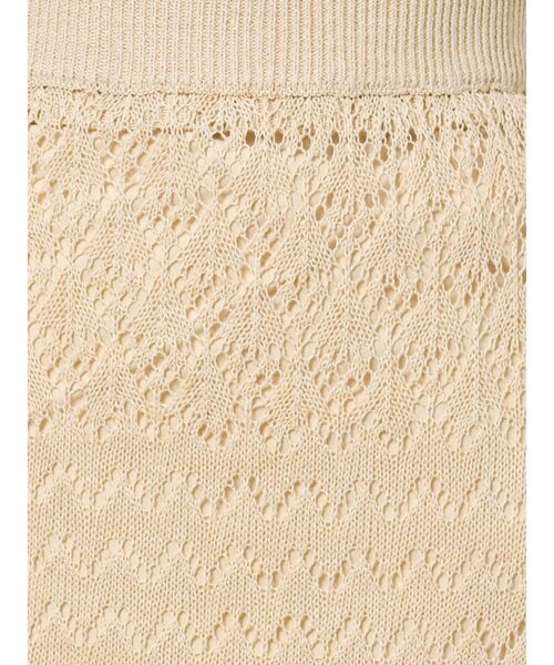 Ungrid（アングリッド）の「透かし編みニットフレアスカート（スカート・レディース・チャコールグレー/ベージュ/ダークオレンジ・FREE）」の15枚目の写真