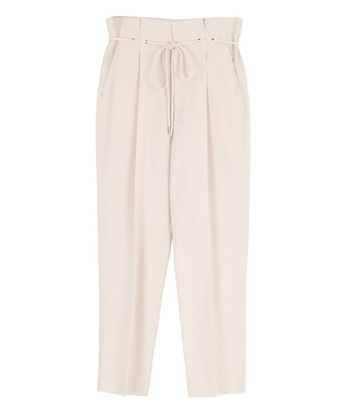 ベルト付ハイウエストタックパンツ（その他パンツ）｜ur's（ユアーズ）