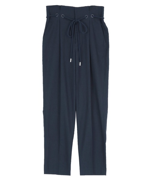 ベルト付ハイウエストタックパンツ（その他パンツ）｜ur's（ユアーズ）