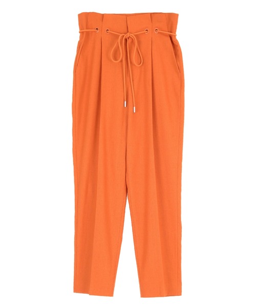 ベルト付ハイウエストタックパンツ（その他パンツ）｜ur's（ユアーズ）