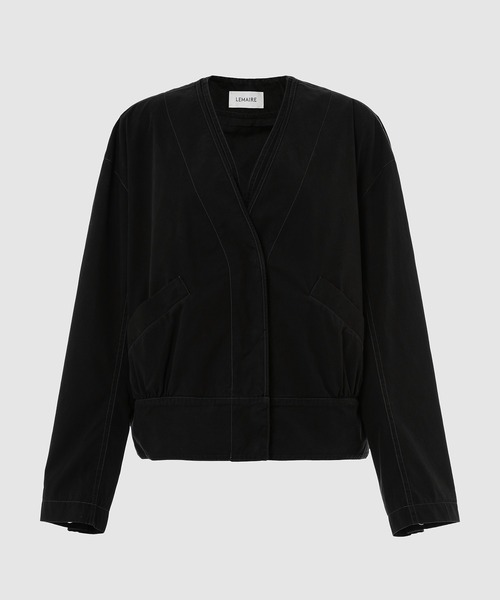LEMAIRE(ルメール)の「BLOUSON WITH GILET(ブルゾン・レディース・ブラック・36/34)」の1枚目の写真