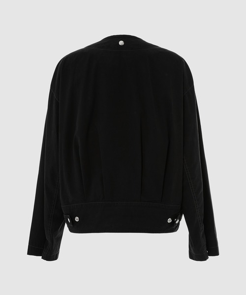 LEMAIRE(ルメール)の「BLOUSON WITH GILET(ブルゾン・レディース・ブラック・36/34)」の2枚目の写真