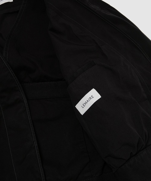 LEMAIRE(ルメール)の「BLOUSON WITH GILET(ブルゾン・レディース・ブラック・36/34)」の6枚目の写真
