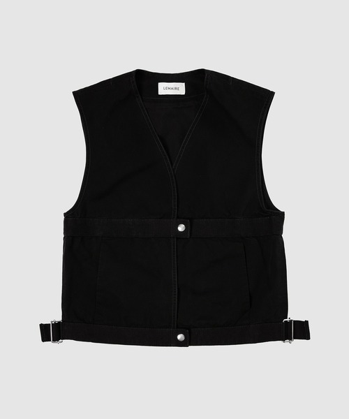 LEMAIRE(ルメール)の「BLOUSON WITH GILET(ブルゾン・レディース・ブラック・36/34)」の7枚目の写真