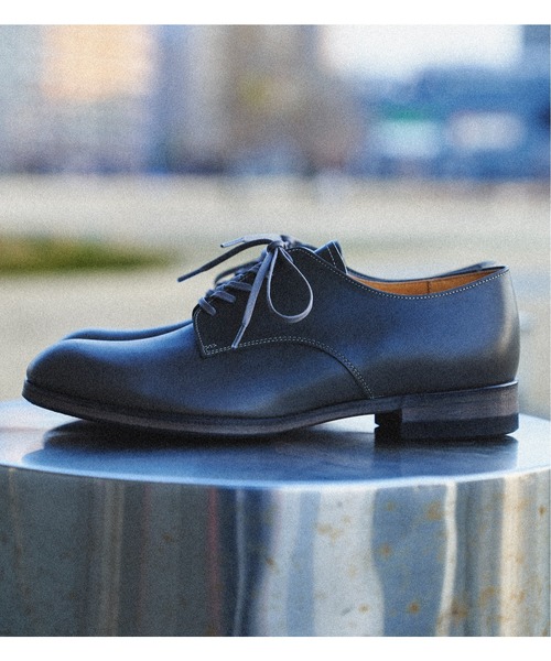 SPACE CRAFT（スペースクラフト）の「SPACE CRAFT スペースクラフト / PLAIN TOE プレーントゥ レザーシューズ ブーツ / SC-407（ドレスシューズ・レディース・ブラック/グレー・23.5cm/23cm/27cm/25.5cm/26cm/26.5cm/24.5cm/25cm/24cm）」の3枚目の写真