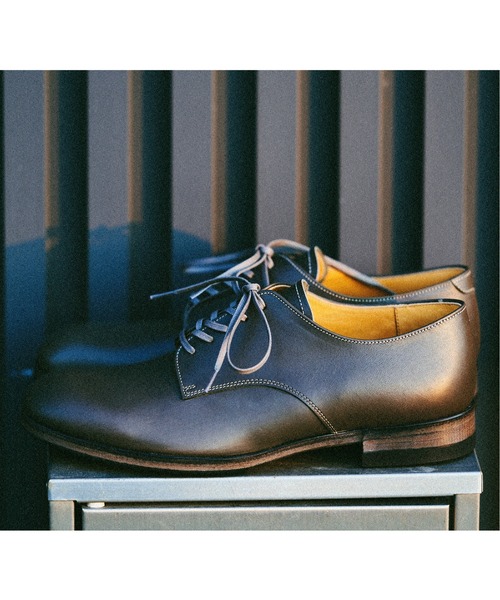 SPACE CRAFT（スペースクラフト）の「SPACE CRAFT スペースクラフト / PLAIN TOE プレーントゥ レザーシューズ ブーツ / SC-407（ドレスシューズ・レディース・ブラック/グレー・23.5cm/23cm/27cm/25.5cm/26cm/26.5cm/24.5cm/25cm/24cm）」の6枚目の写真