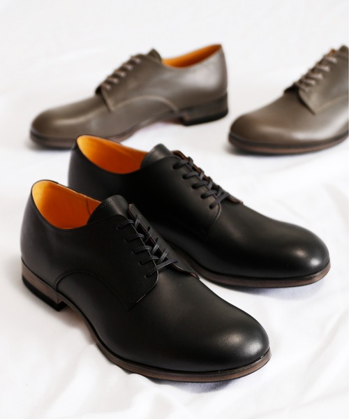 SPACE CRAFT（スペースクラフト）の「SPACE CRAFT スペースクラフト / PLAIN TOE プレーントゥ レザーシューズ ブーツ / SC-407（ドレスシューズ・レディース・ブラック/グレー・23.5cm/23cm/27cm/25.5cm/26cm/26.5cm/24.5cm/25cm/24cm）」の14枚目の写真