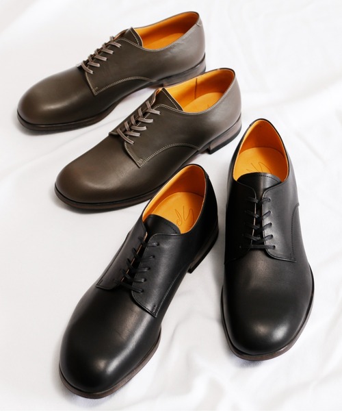 SPACE CRAFT（スペースクラフト）の「SPACE CRAFT スペースクラフト / PLAIN TOE プレーントゥ レザーシューズ ブーツ / SC-407（ドレスシューズ・レディース・ブラック/グレー・23.5cm/23cm/27cm/25.5cm/26cm/26.5cm/24.5cm/25cm/24cm）」の12枚目の写真