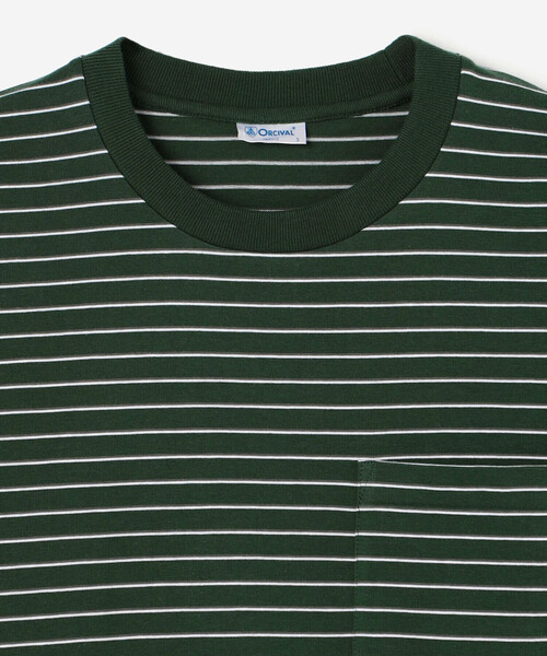 ORCIVAL(オーシバル)の「ORCIVAL | ハイカウントジャージー ポケットTシャツ MEN(Tシャツ/カットソー・メンズ・B/A/C/ホワイト/D/チャコール・4/5)」の8枚目の写真