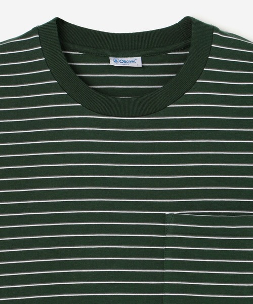 ORCIVAL(オーシバル)の「ORCIVAL | ハイカウントジャージー ポケットTシャツ MEN(Tシャツ/カットソー・メンズ・B/A/C/ホワイト/D/チャコール・4/5)」の17枚目の写真