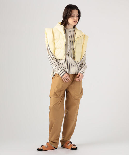 ISABEL MARANT（イザベルマラン）の「ISABEL MARANT HOODIA ナイロン フーディー（ベスト・レディース・ライトイエロー・FREE）」の9枚目の写真