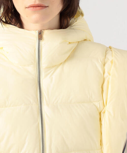 ISABEL MARANT（イザベルマラン）の「ISABEL MARANT HOODIA ナイロン フーディー（ベスト・レディース・ライトイエロー・FREE）」の2枚目の写真