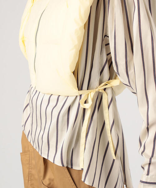 ISABEL MARANT（イザベルマラン）の「ISABEL MARANT HOODIA ナイロン フーディー（ベスト・レディース・ライトイエロー・FREE）」の10枚目の写真