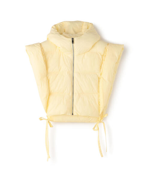 ISABEL MARANT（イザベルマラン）の「ISABEL MARANT HOODIA ナイロン フーディー（ベスト・レディース・ライトイエロー・FREE）」の5枚目の写真