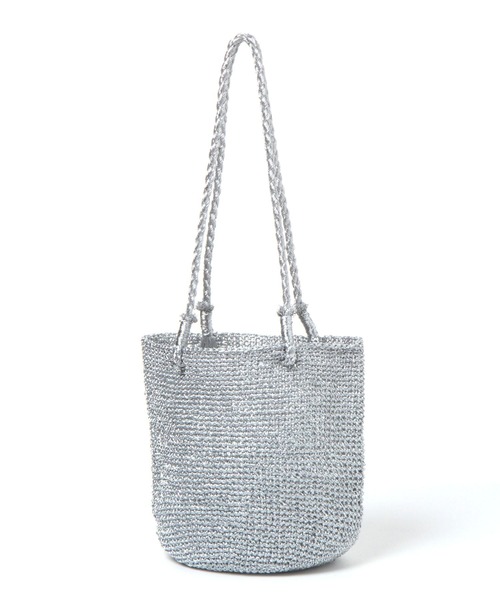 LEPSIM(レプシィム)の「カラークロッシェショルダー 269158(ショルダーバッグ・レディース・ベージュ/ブラック/シルバー/グリーン・ONE SIZE)」の22枚目の写真