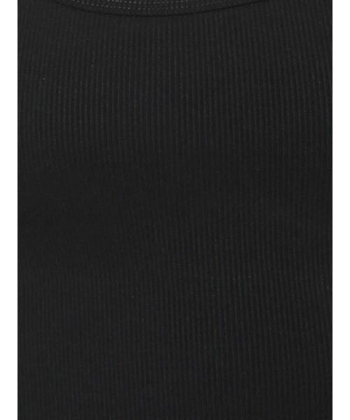 EVRIS(エヴリス)の「バックオープンリブキャミソール(キャミソール・レディース・ブラック/アイボリー・FREE)」の15枚目の写真